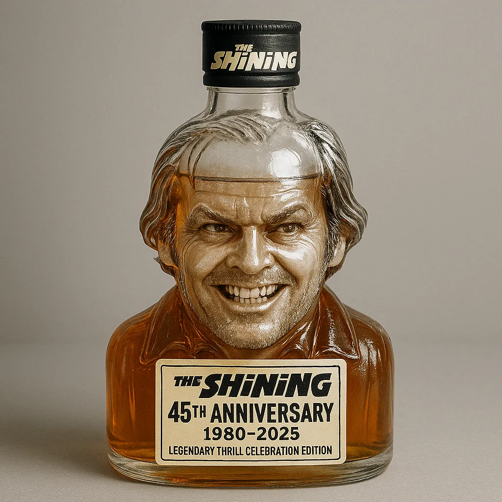 The Shining Jack Torrance 45th Anniversary Limited Edition Whiskey Bottle