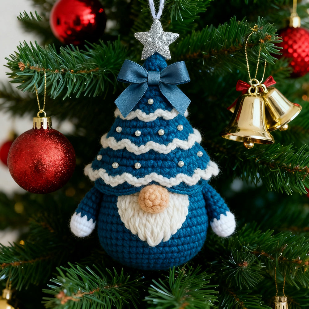 Crochet Christmas Tree Gnome