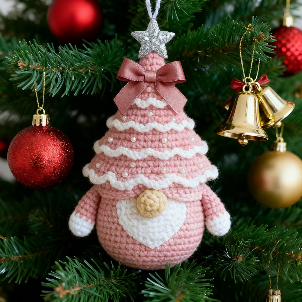 Crochet Christmas Tree Gnome
