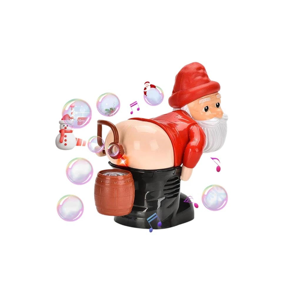 Funny Santa Claus bubble machine