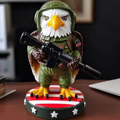 Armed Eagle Figure. Verteran Gift