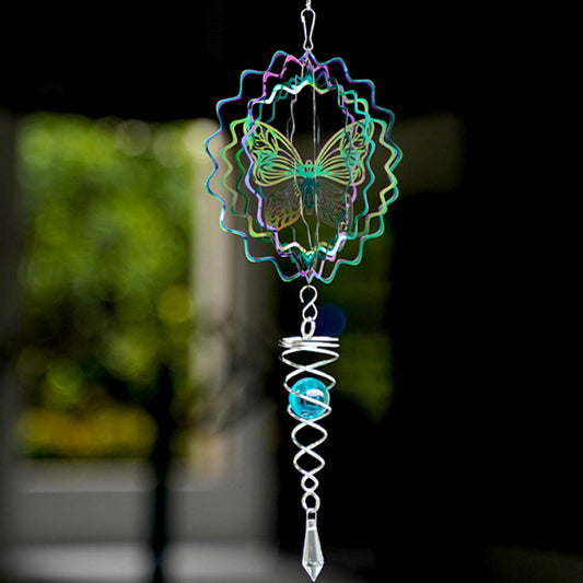 Butterfly Revolving Wind Chime