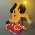 Crayon Shin-chan Spanking Fridge Magnet