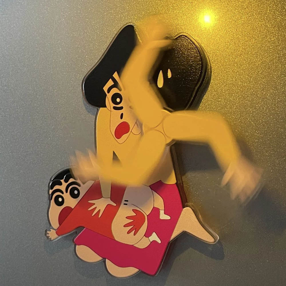 Crayon Shin-chan Spanking Fridge Magnet