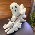 2025 New Ghost Walking Dog Statue