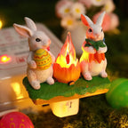 🐰2025 Easter Bunny Bonfire Flashing Night Light