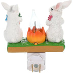 🐰2025 Easter Bunny Bonfire Flashing Night Light