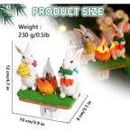 🐰2025 Easter Bunny Bonfire Flashing Night Light