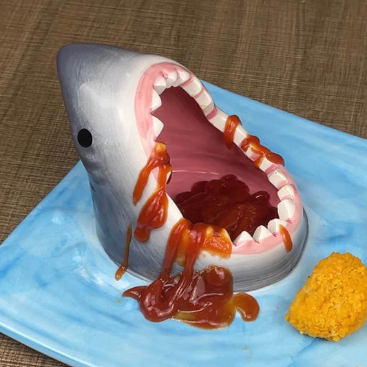 This shark can eat sushi with you