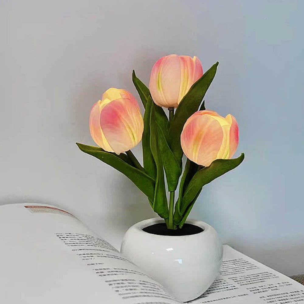 Potted Tulip LED Lights