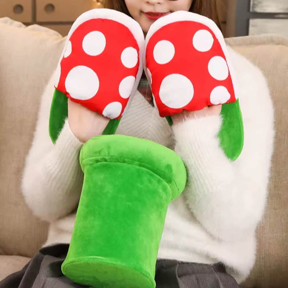 Chaussons Mario - Plante Piranha