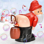 Funny Santa Claus bubble machine