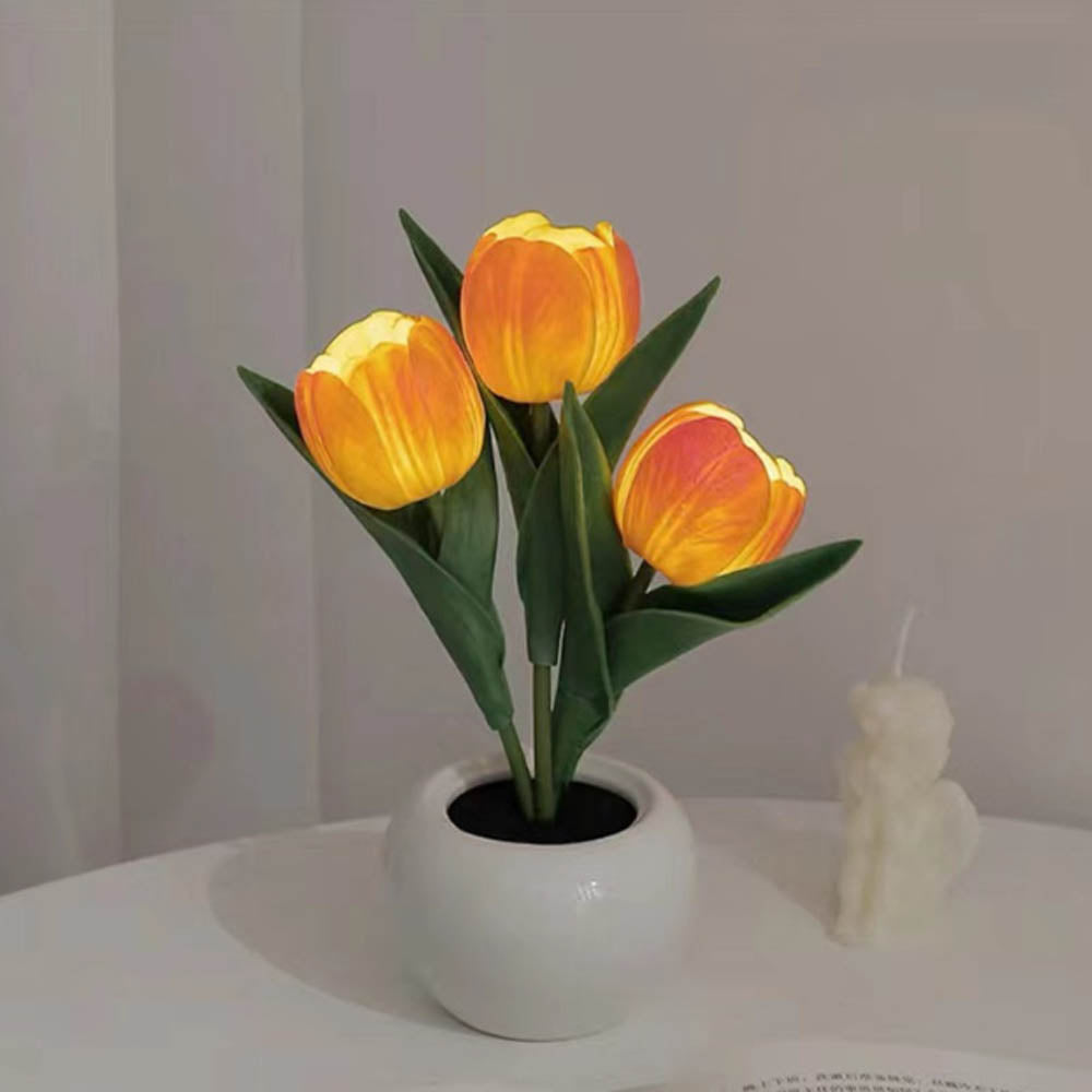 Potted Tulip LED Lights