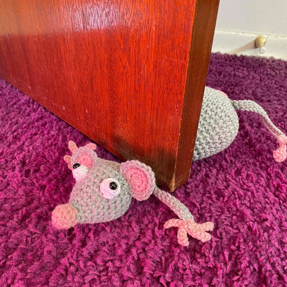 Funny Crochet Door Stopper