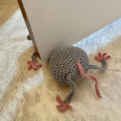 Funny Crochet Door Stopper