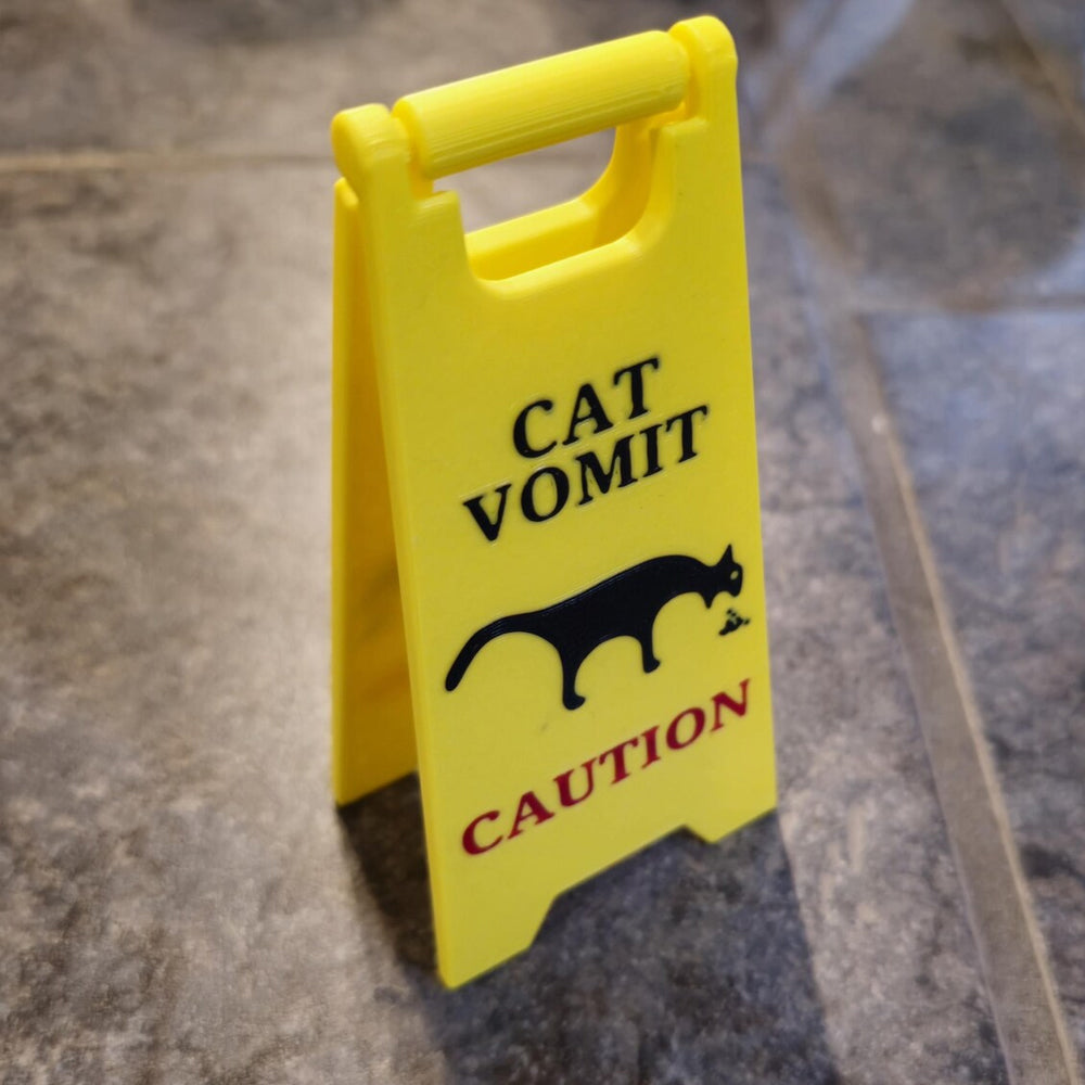 5 inch cat and dog (wetfloor) signs great stocking stuffers!! 3 colors