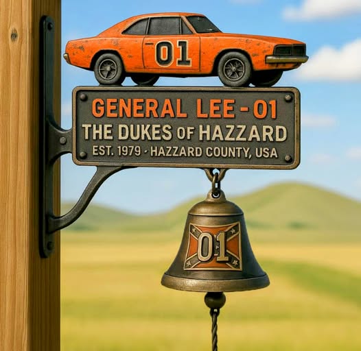 The Dukes of Hazzard General Lee Wall Bell