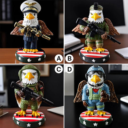 Armed Eagle Figure. Verteran Gift