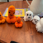 A Funny Crochet Ghost Giant