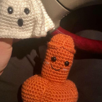 A Funny Crochet Ghost Giant