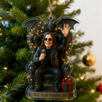 "Back to the Beginning" Christmas Tree Ornament. Set of 4