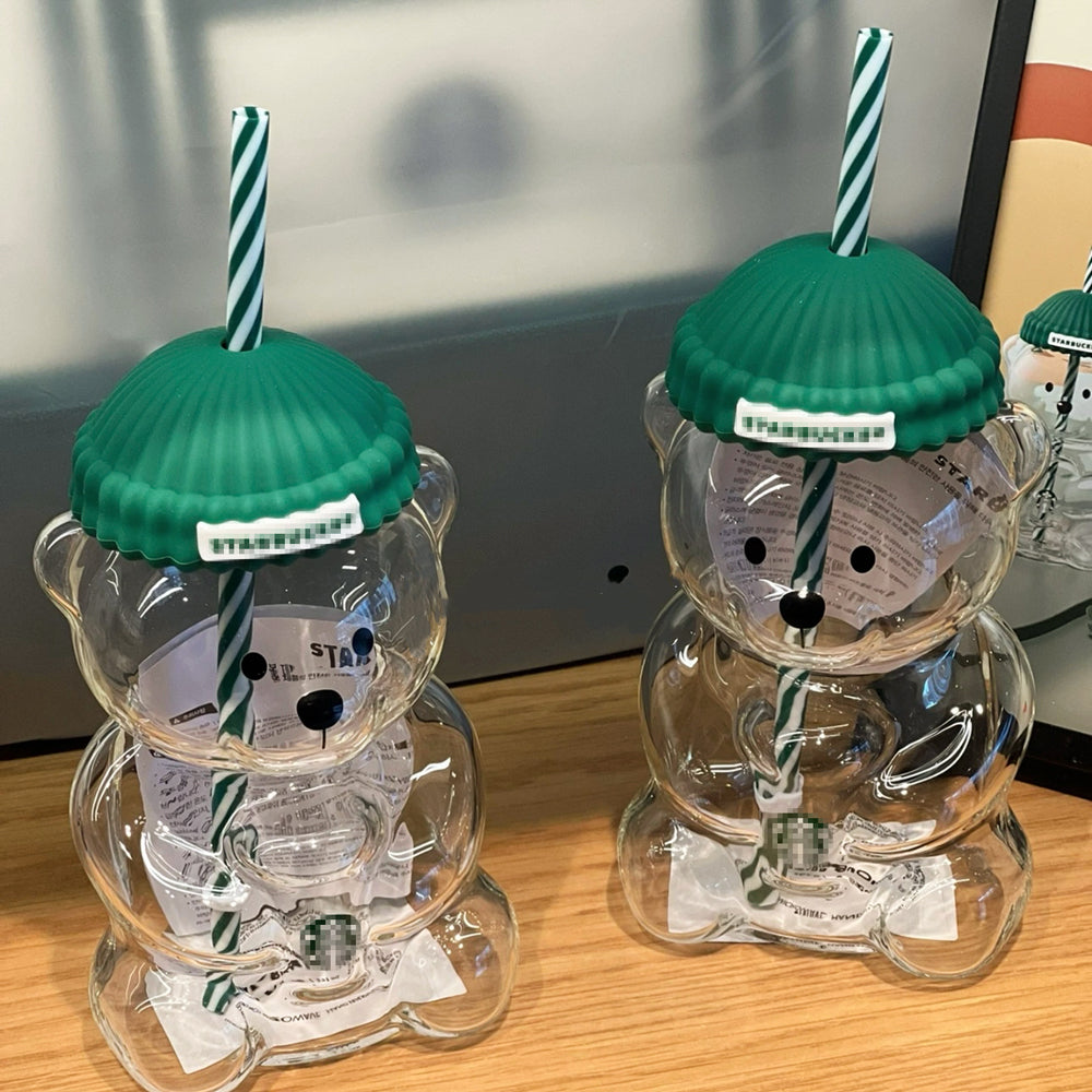 2026 Barista Bear Glass Cup Limited Edition, 503 ML
