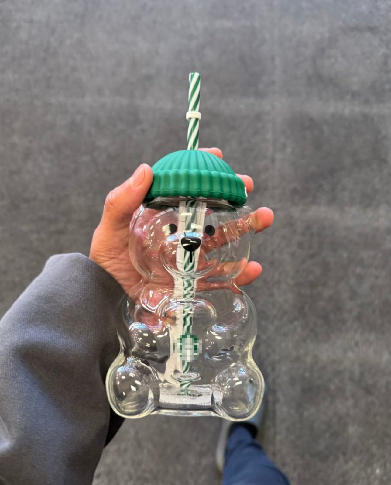 2026 Barista Bear Glass Cup Limited Edition, 503 ML