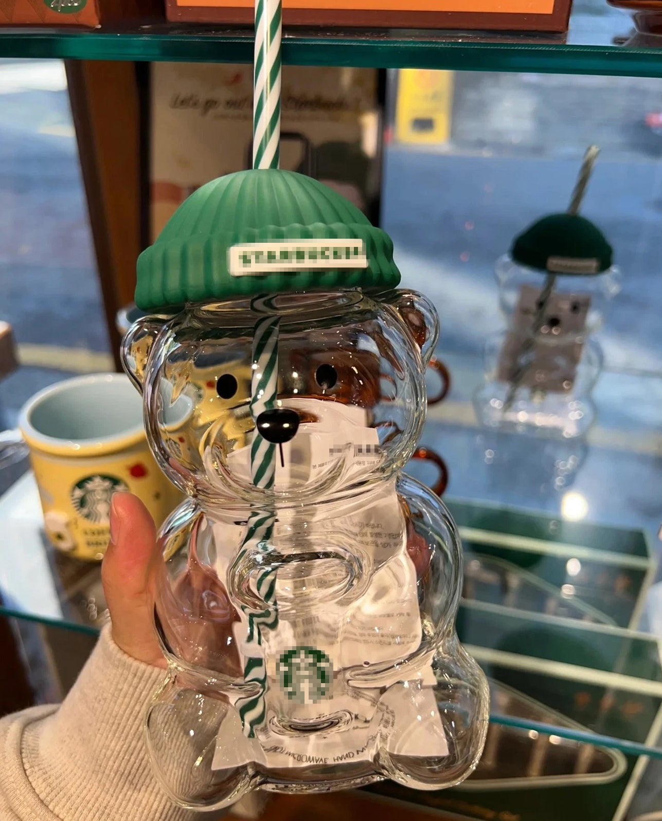 2026 Barista Bear Glass Cup Limited Edition, 503 ML