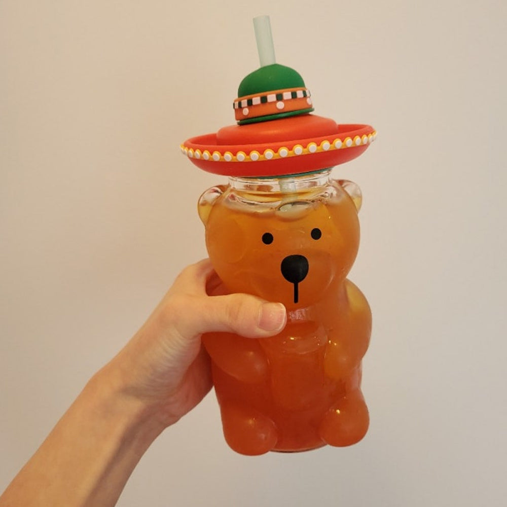 2026 Barista Bear Glass Cup Limited Edition, 503 ML