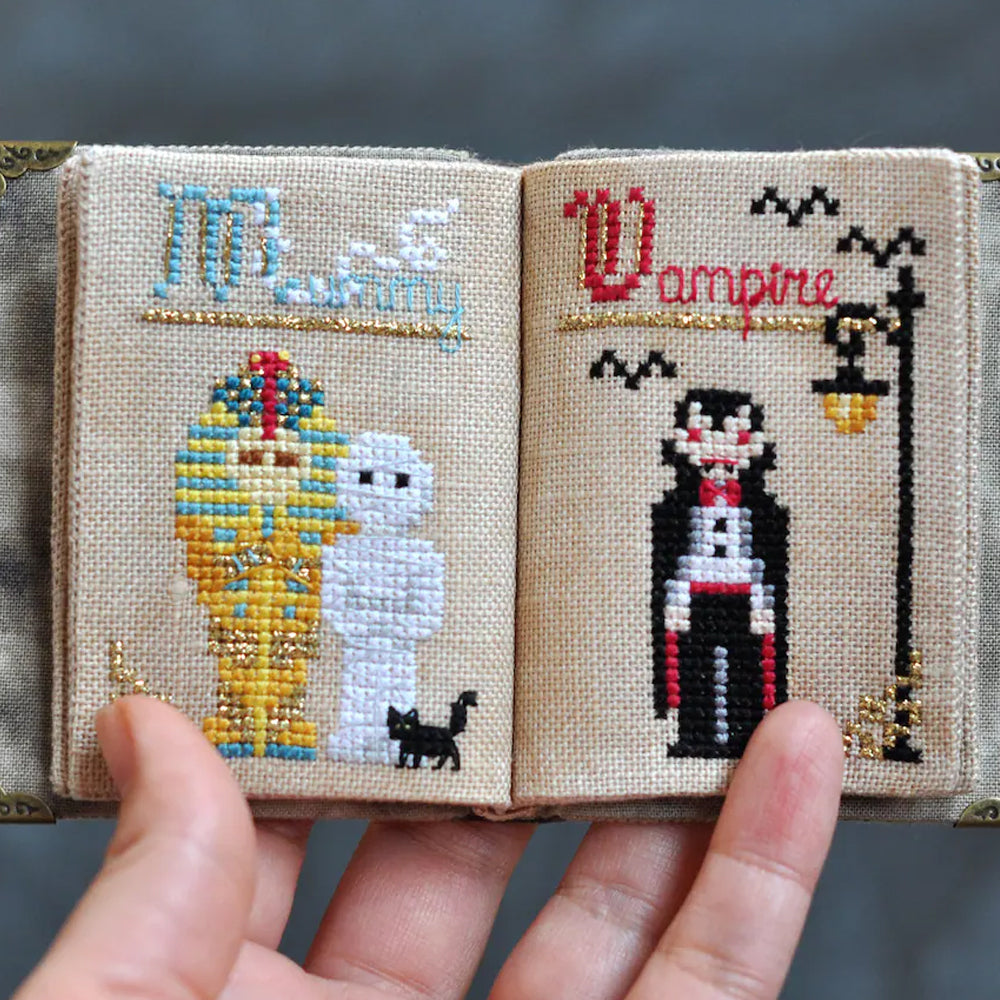 Book of Shadows Halloween Stitch Along Kit
