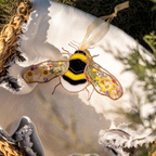 Bumble Bee Stained Suncatcher