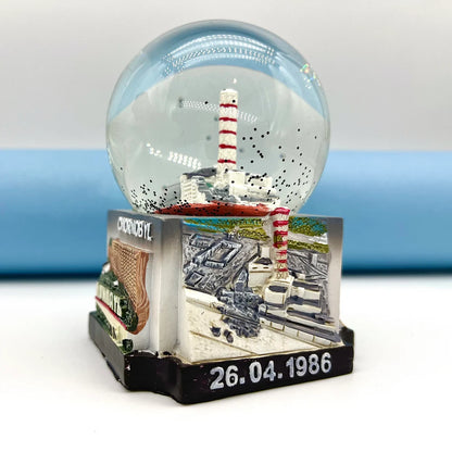 Chernobyl Snow Globe