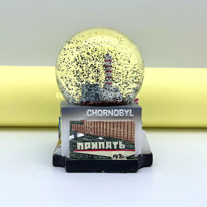 Chernobyl Snow Globe