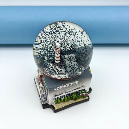 Chernobyl Snow Globe