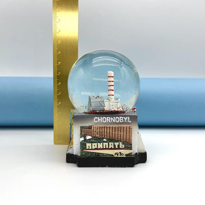 Chernobyl Snow Globe