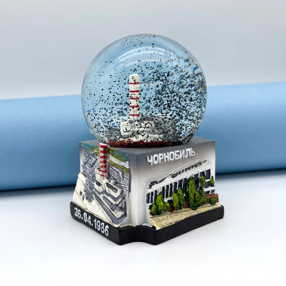 Chernobyl Snow Globe