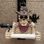 Spooky Cowboy Toilet Paper Holder