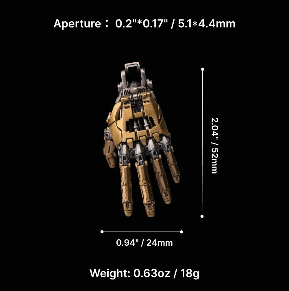 Craftsman · Mechanical Bionic Hand Necklace/Keychain