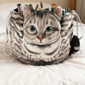 Cute Cat Shape Storage Bag