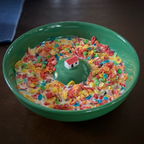 Cute little house bowl accompany you through any difficult times