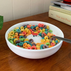 Cute little house bowl accompany you through any difficult times