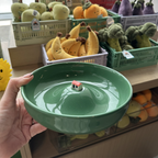 Cute little house bowl accompany you through any difficult times