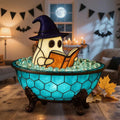 👻 Cute Ghost Bubble Bath LED Lamp