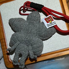 Demogorgon knitted keychain, 5.2"-6"