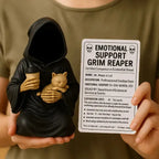 Emotional Support Grim Reaper Figurine