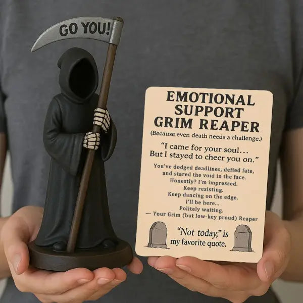 Emotional Support Grim Reaper Figurine