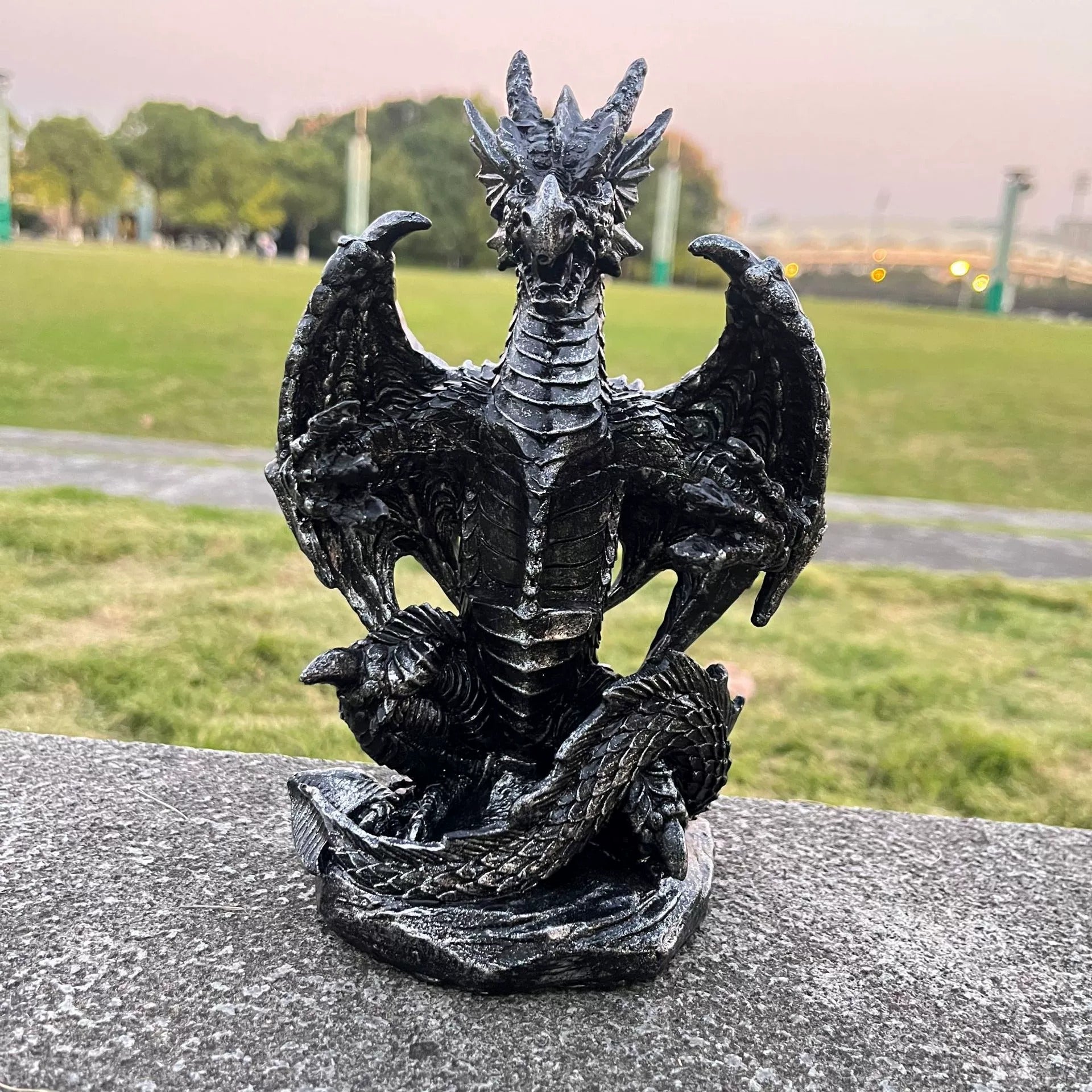 Fantasy Kitchen Dragon Holder For Salt and Pepper