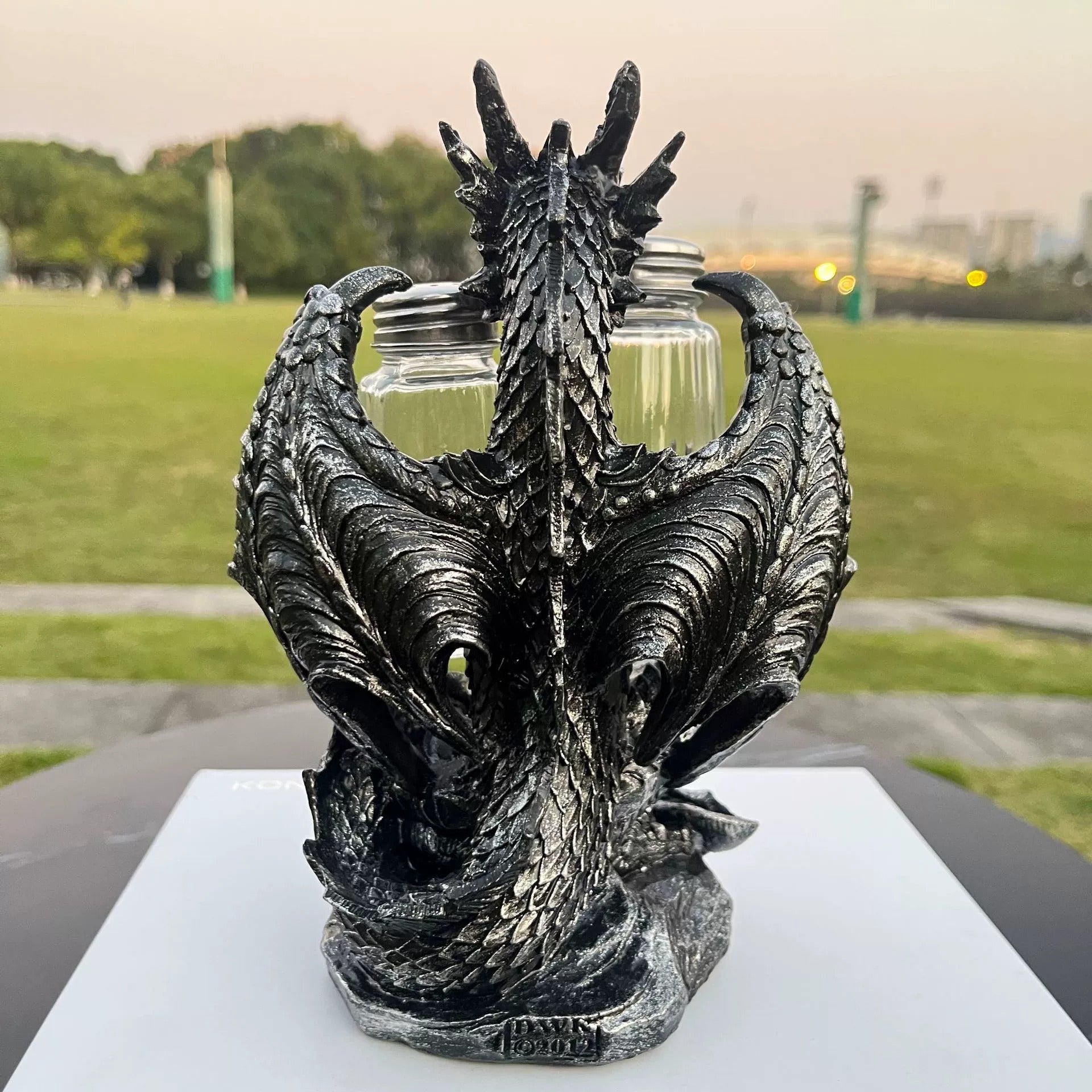 Fantasy Kitchen Dragon Holder For Salt and Pepper