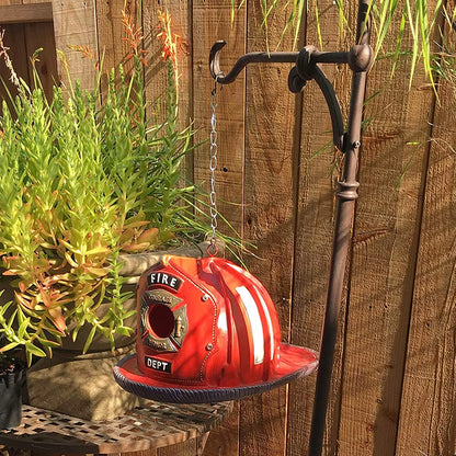 Firefighter Bird House-The best gift for the most brave fighter