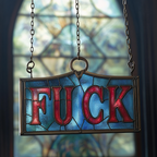 Bad Words Suncatcher